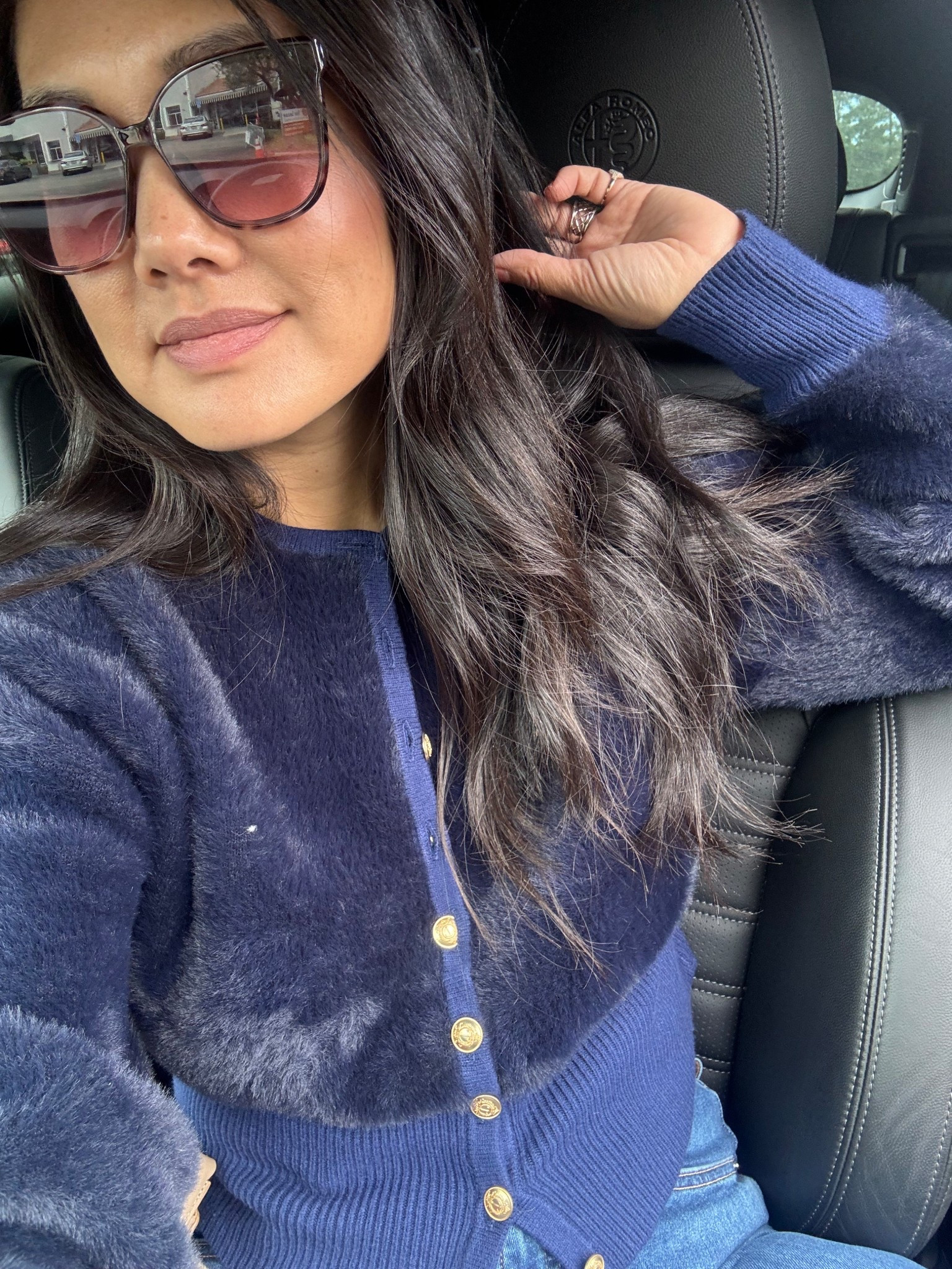 Love this jcrew sweater. Dress it up or dress it down. It’s perfect