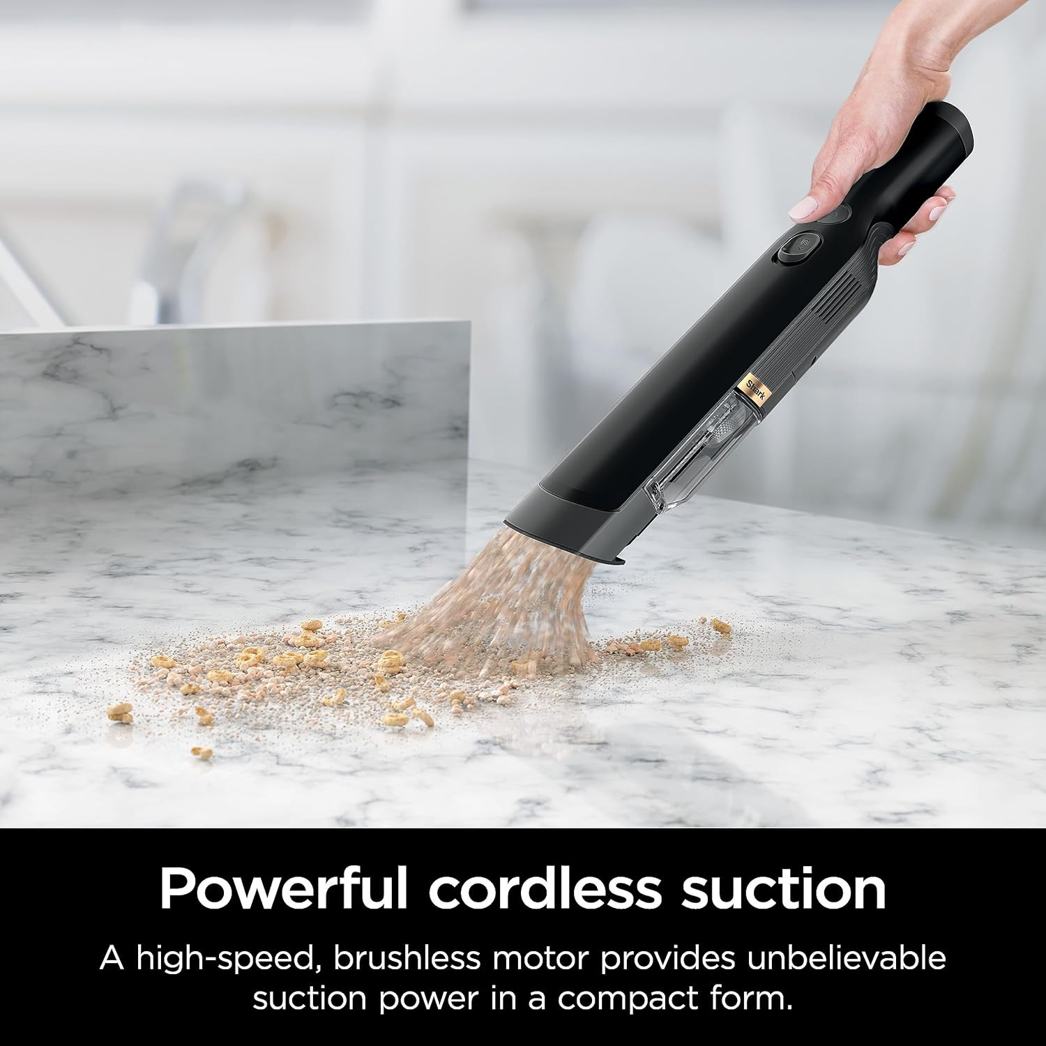 Shark WANDVAC Cordless Hand Vac, Lightweight, Versatile and Portable at 1.4 lbs., Powerful Suctio... | Amazon (US)