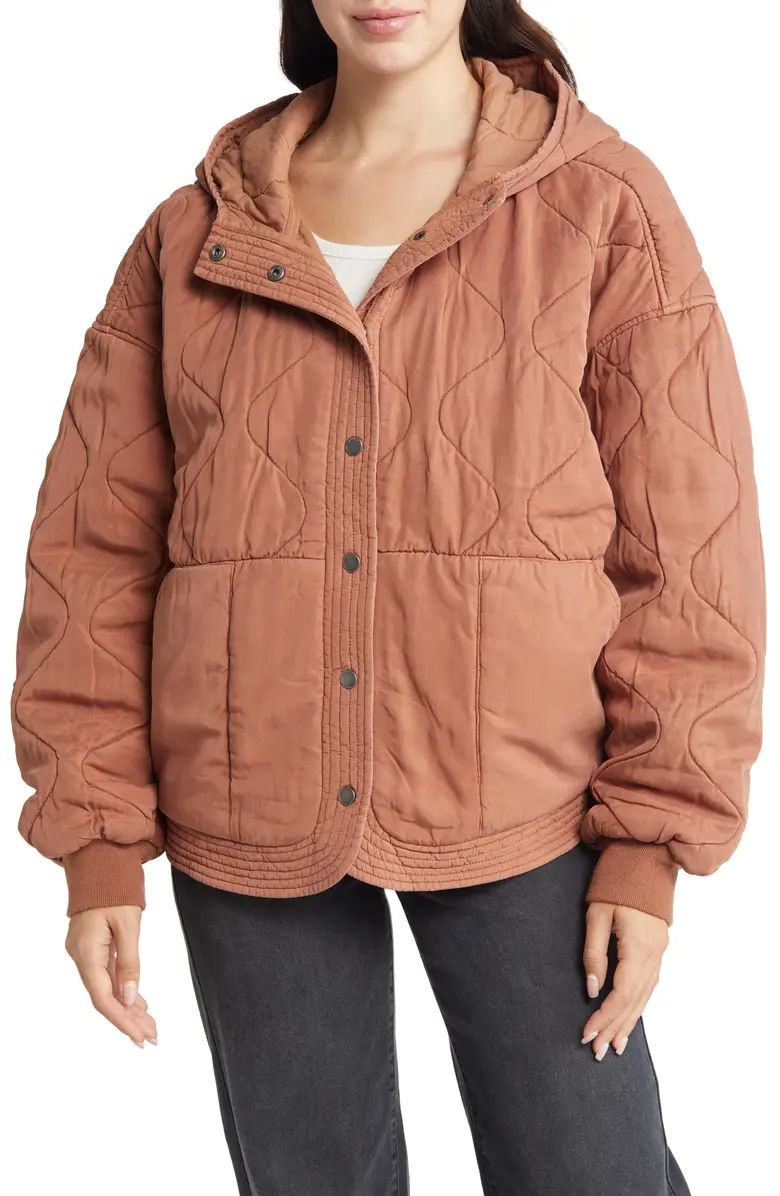 BLANKNYC Quilted Hooded Jacket | Nordstrom | Nordstrom