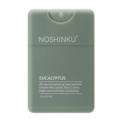 NOSHINKU Refillable Eucalyptus Ultra-Moisturizing Pocket Sanitizer - Travel Size - 20 ml | Target