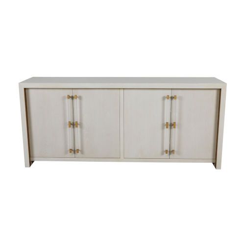 Gabby Home Winford Cerused White And Stain Gold 80 Inch Cabinet Sch 192420 | Bellacor | Bellacor