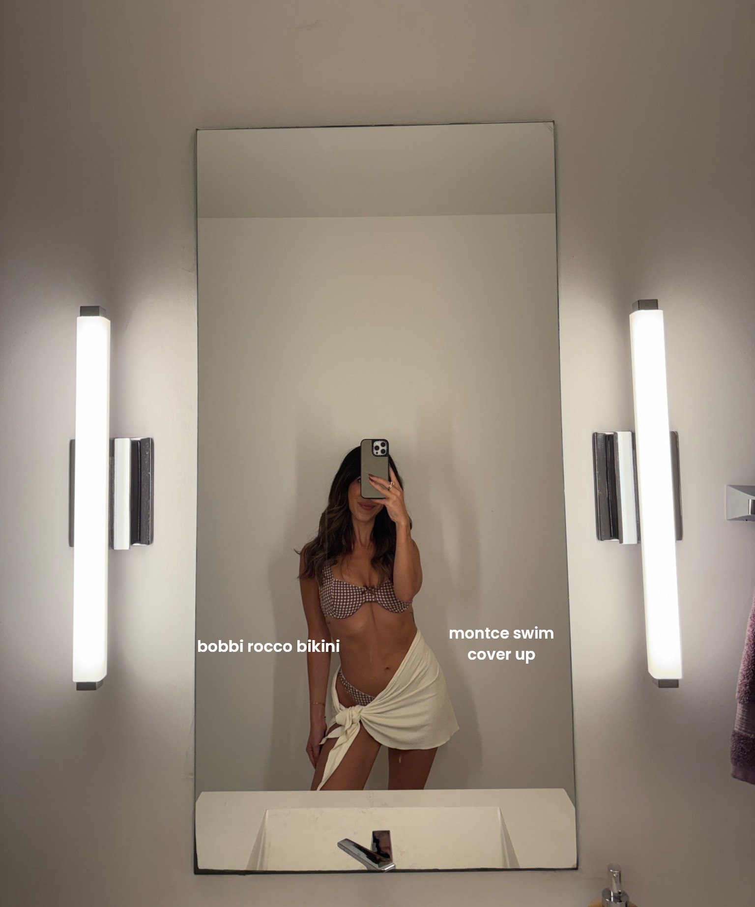 Gingham bikini 🧺👙 #bobbirocco #montceswim #gingham #bikini 

#LTKootd #LTKSwim