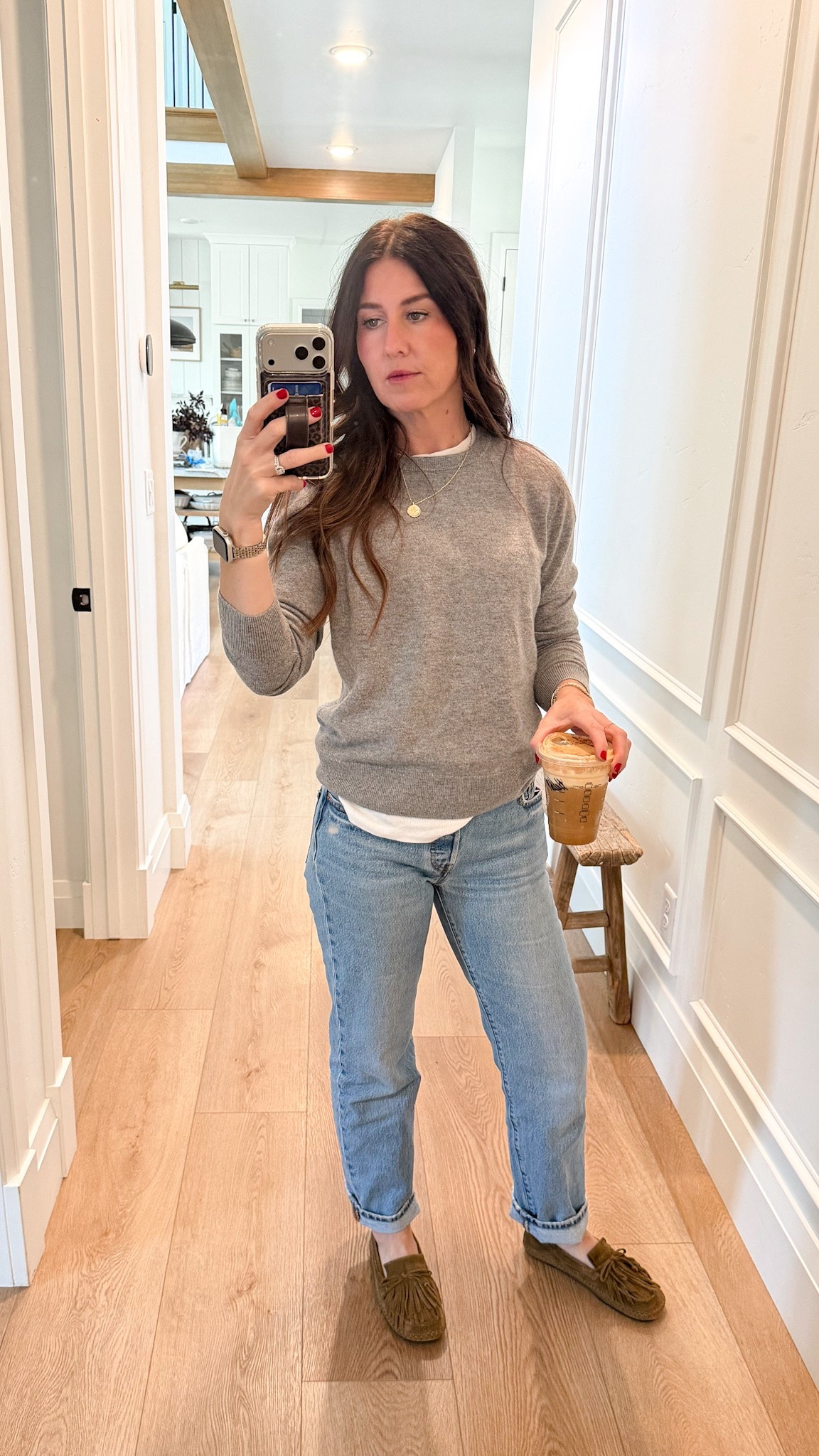 Favorite favorite favorite cashmere sweater. The perfect weight, so soft & SO affordable. 

Sweater, fall fashion, ootd, @Quince, moccasin, jeans, denim, Levi’s, mom style, casual, cashmere swester, gifts for her, gift guide, gifts for mom

#LTKootd #LTKmomlife #LTKSaleAlert