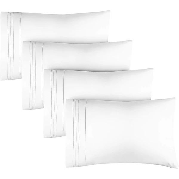 CGK Linens Soft 100% Cotton 400 Thread Count Pillowcases, Set of 2 | Kohl's