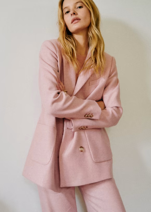 Michele Jacket - Powder  - Sézane | Sezane Paris