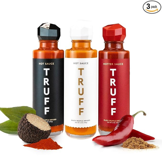 TRUFF Hot Sauce Complete Bundle, Gourmet Set of the Original, Hotter and White Truffle Edition, U... | Amazon (US)