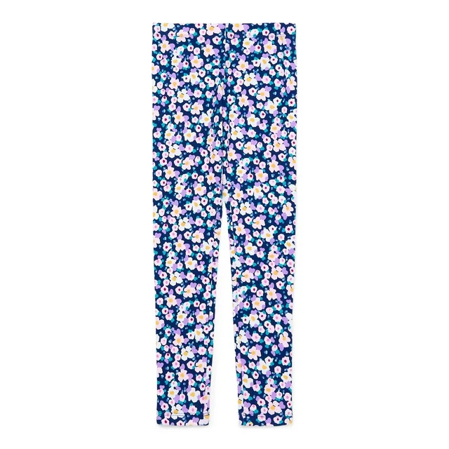 Wonder Nation Girls Kid Tough Leggings, Sizes 4-18 & Plus | Walmart (US)