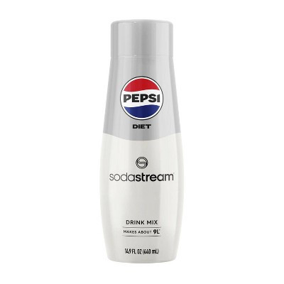 SodaStream Diet Pepsi Soda Mix - 440ml: Sugar-Free, Zero Calorie, Kosher, Soda Streamer Flavor Syrup | Target