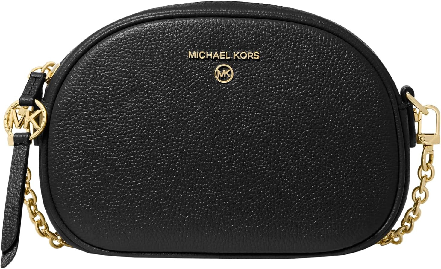 Michael Kors Jet Set Charm Small Oval Camera Crossbody Bag | Amazon (US)