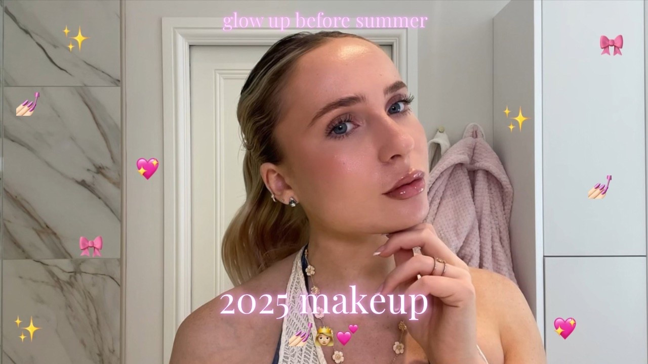 Glowy summer makeup tutorial on YouTube @AugustaHaynes ✨🎀🤍 #summermakeup #makeup #glowysummermakeup #makeuptutorial #summer2025 #LTKBeauty 