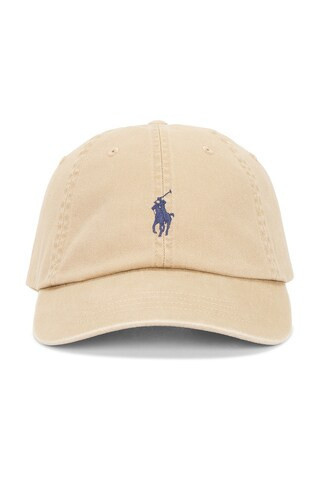 Polo Ralph Lauren Chino Sport Cap in Coastal Beige - Cream. Size all. | FWRD 