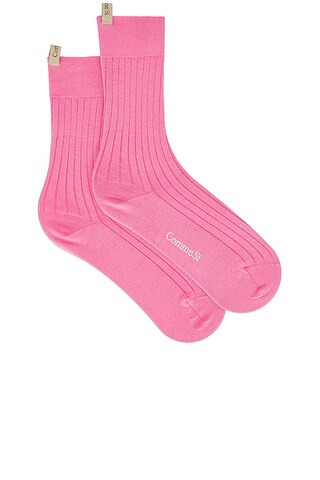 Comme Si The Yves Sock in Carnation | FWRD | FWRD 