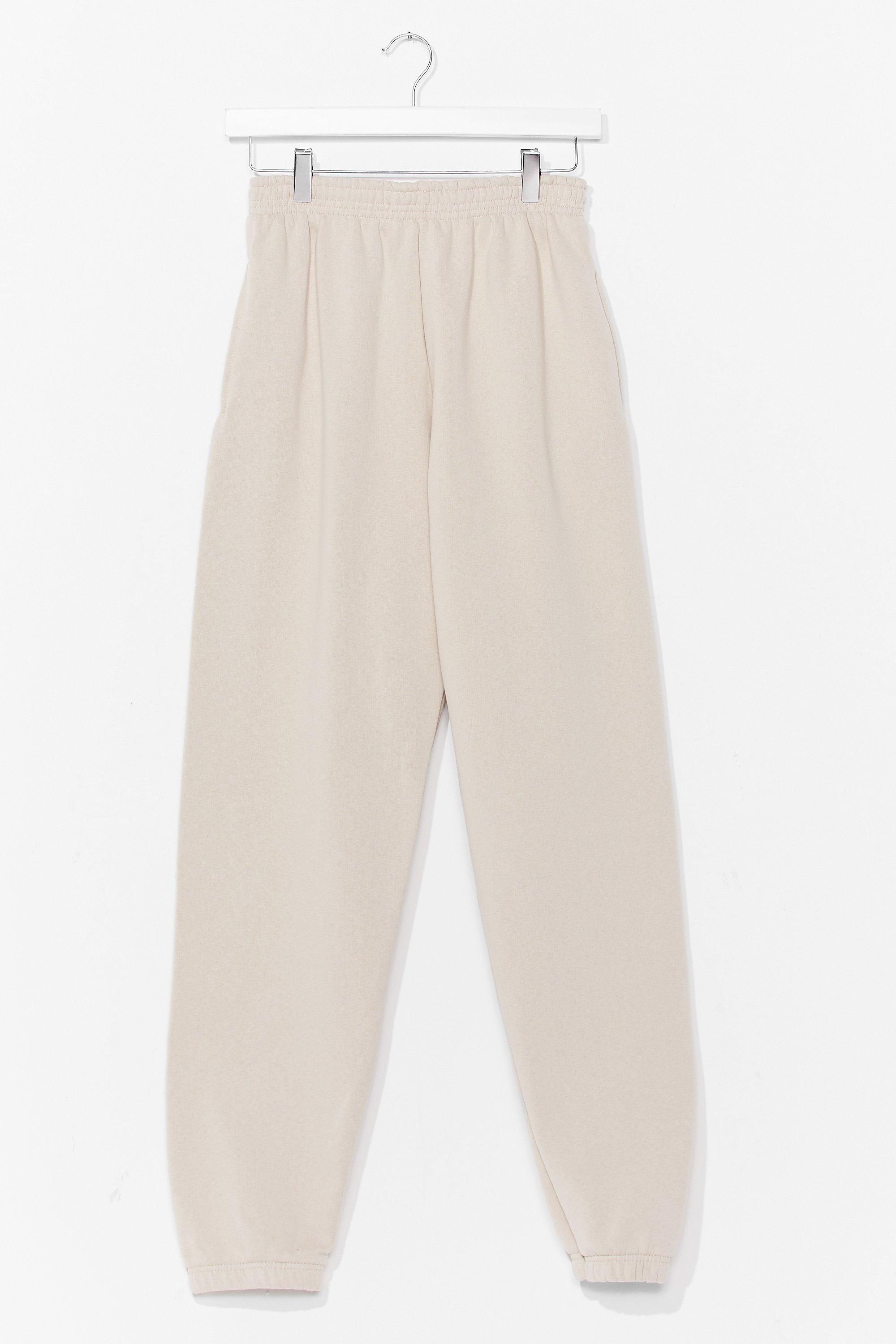 Jog the Limelight Stretch Joggers | NastyGal (US & CA)