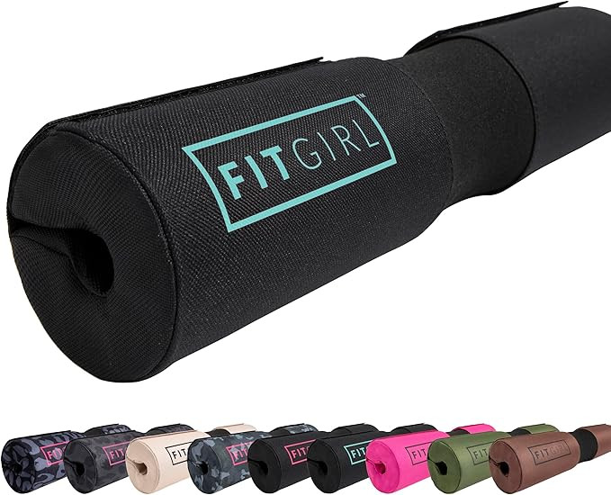 FITGIRL - Squat Pad and Hip Thrust Pad for Leg Day, Barbell Pad Stays in Place Secure, Thick Cush... | Amazon (US)