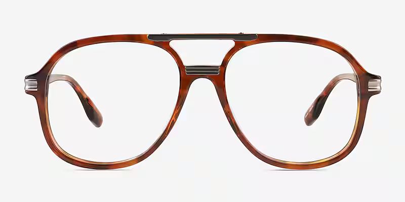 Lowen Aviator Tortoise Full Rim Eyeglasses | Eyebuydirect | EyeBuyDirect.com