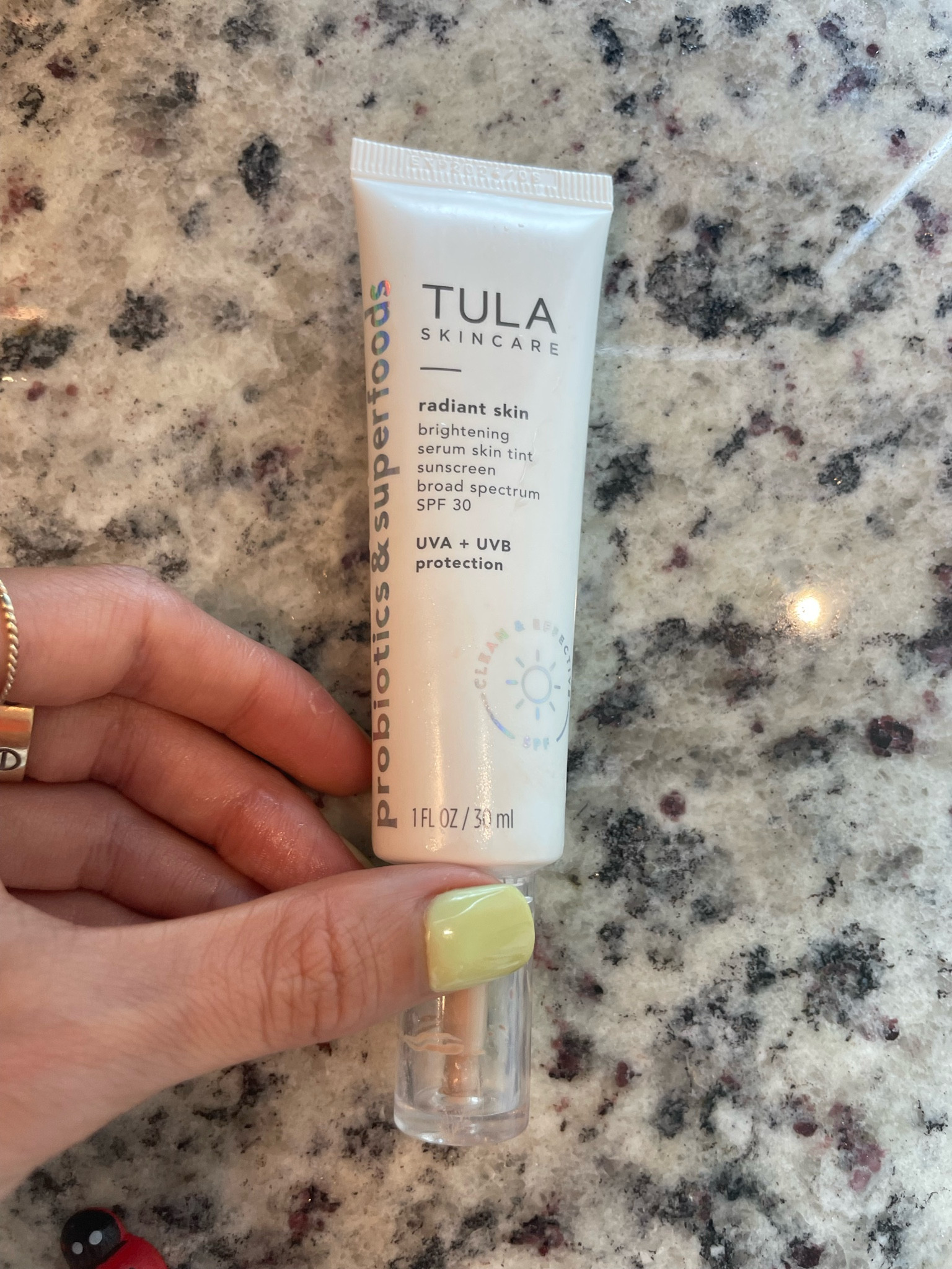 Tula skin tint I love using daily use code doubledose20 im shade 7

#LTKunder100 #LTKunder50 #LTKbeauty
