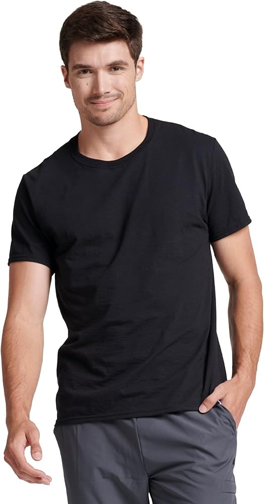 Russell Athletic Men's Dri-Power Cotton Blend Short Sleeve Tees, Moisture Wicking, Odor Protectio... | Amazon (US)