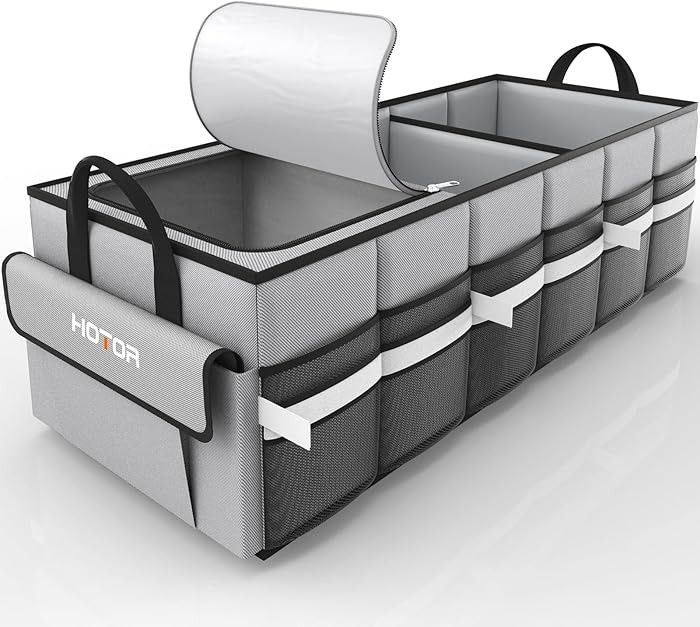HOTOR Trunk Organizer - Car Organizer with Built-In Leakproof Car Cooler, Collapsible Trunk Organ... | Amazon (US)