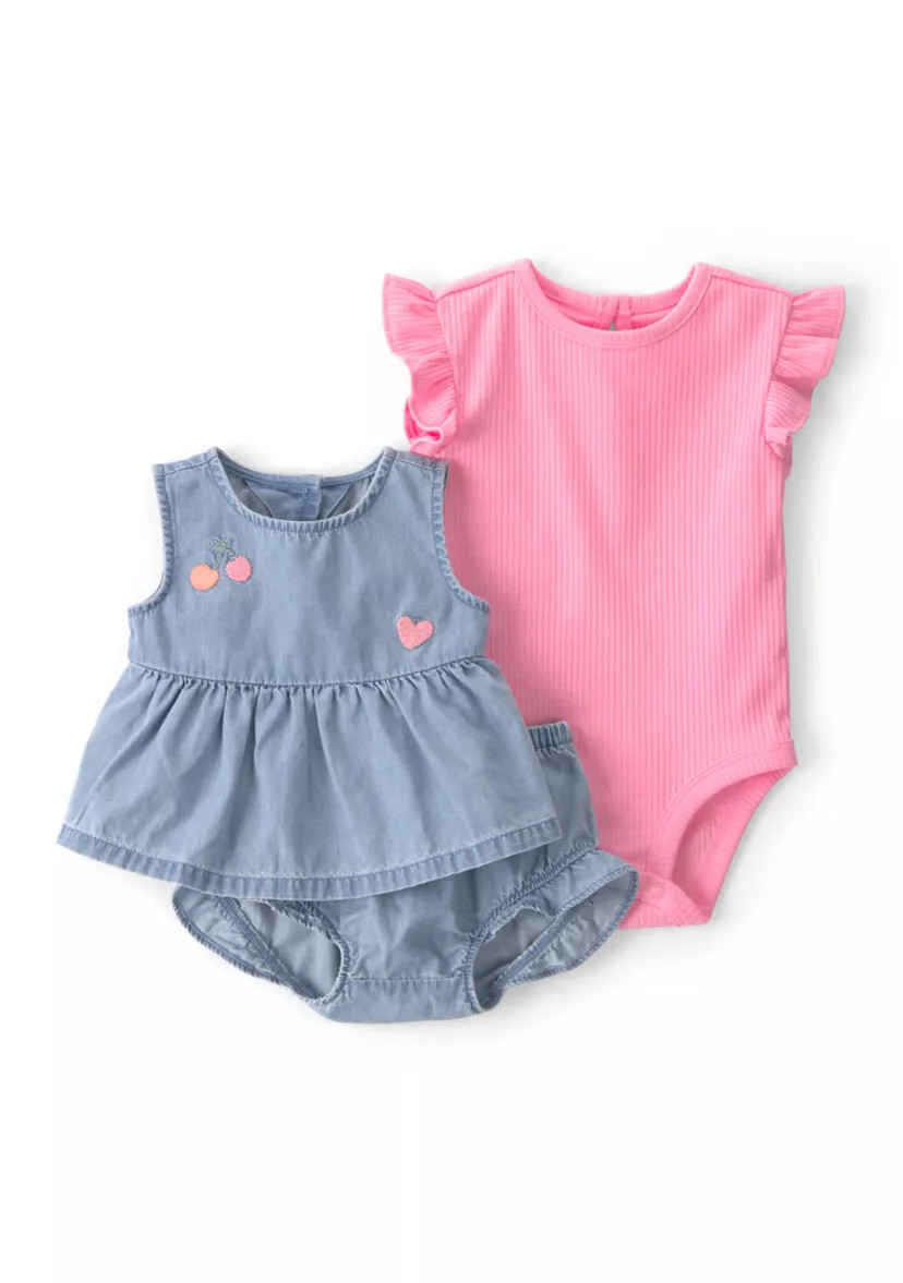 Baby Girls Top Body Suit and Short set | Belk