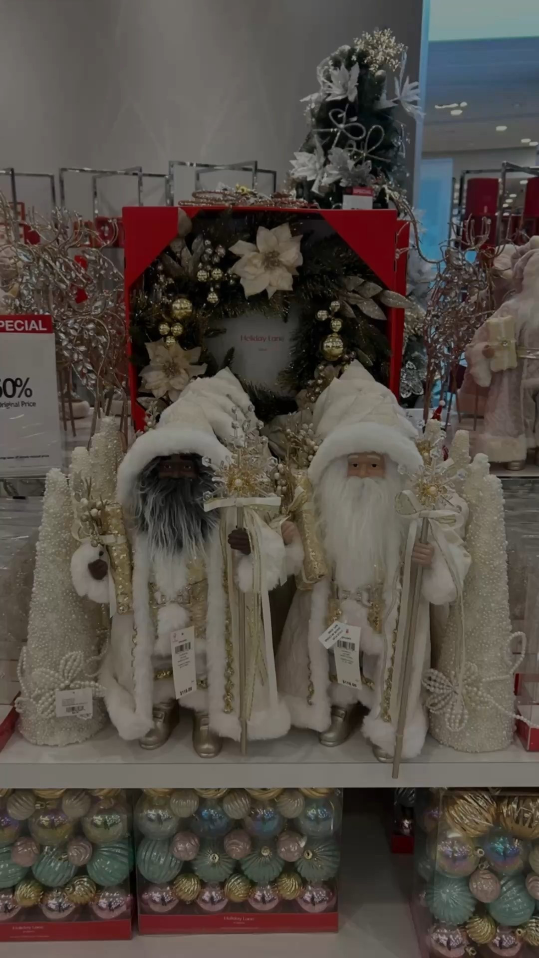 Christmas Decor on sale at Macys 
Christmas Three ornaments 

#LTKSeasonal #LTKHoliday #LTKHome