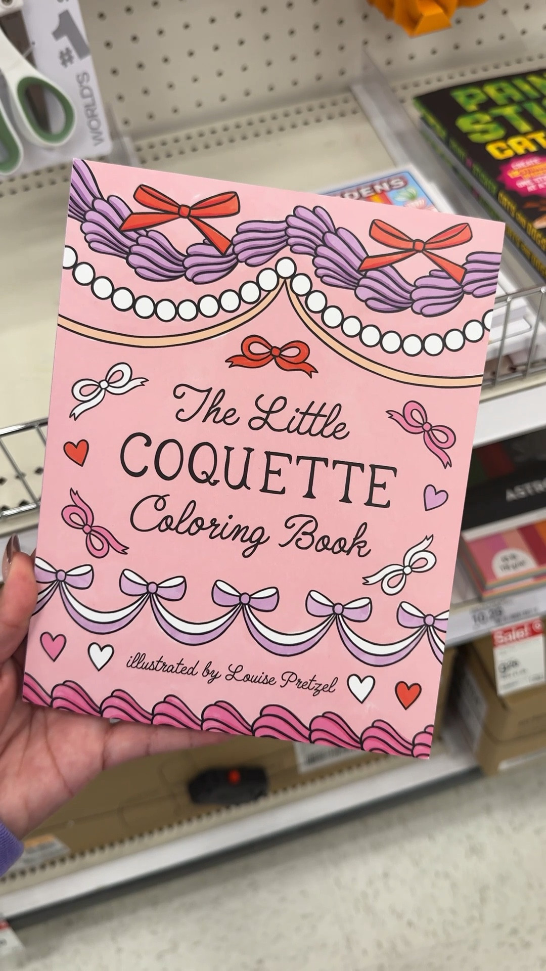 The cutest coquette coloring book!

target finds, new at target