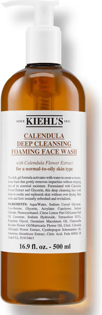Calendula Deep Cleansing Foaming Face Wash for Normal-to-Oily Skin | Nordstrom