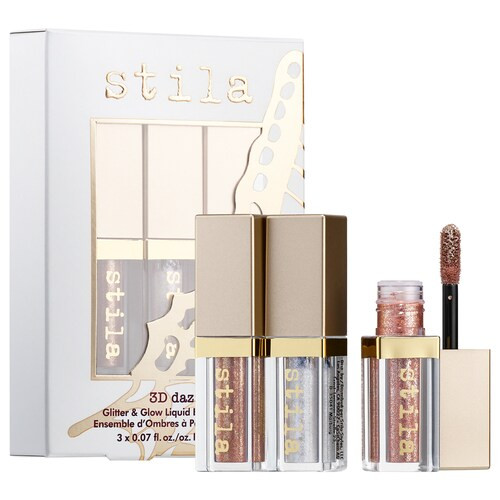 3D Dazzle Mini Glitter & Glow Liquid Shadow Set - stila | Sephora (US)