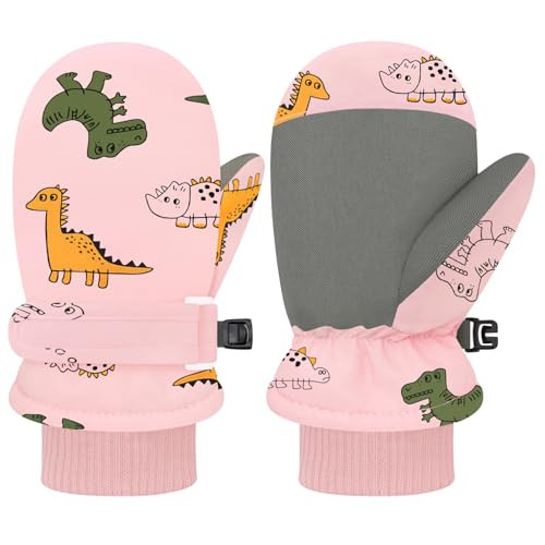 Sarfel Toddler Gloves Ages 2-4 Toddler Mittens 4T Kids Snow Gloves for Toddlers 1-3 Toddlers Ski Glove Girls Mittens for Kids | Amazon (US)
