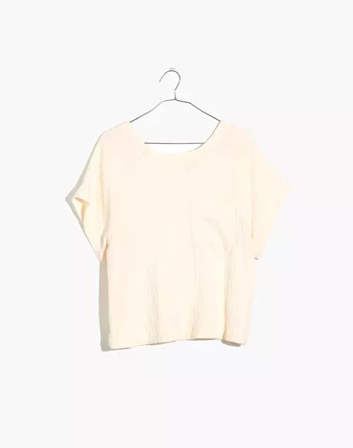 Lightspun Renwood Button-Back Top | Madewell