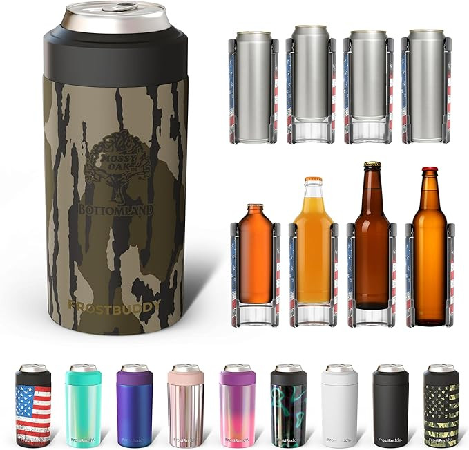 Frost Buddy Universal Can Cooler - Fits all - Stainless Steel Can Cooler for 12 oz & 16 oz Regula... | Amazon (US)