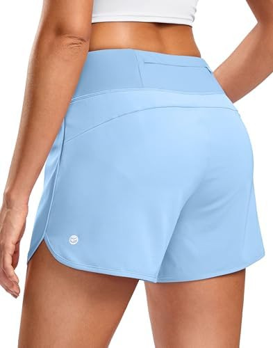 G Gradual Women's Running Shorts with Mesh Liner 3" Workout Athletic Shorts for Women with Phone ... | Amazon (US)