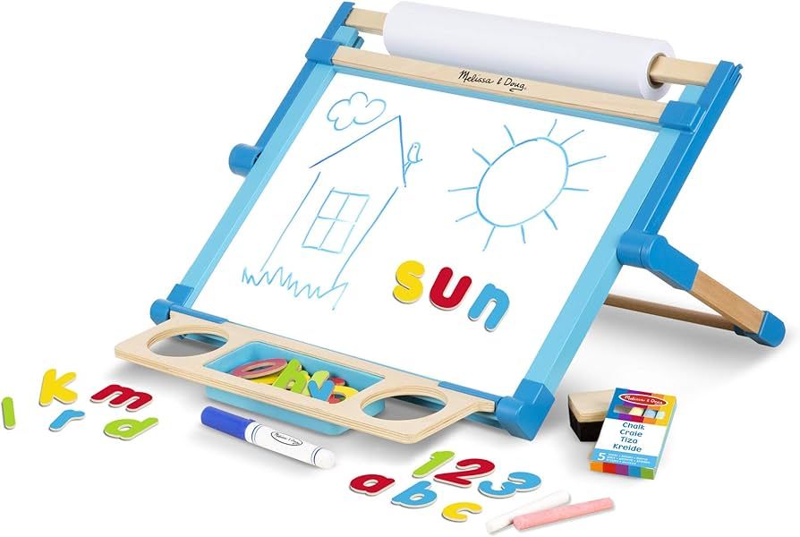 Melissa & Doug Deluxe Double-Sided Tabletop Easel (Frustration-Free Packaging) | Amazon (UK)