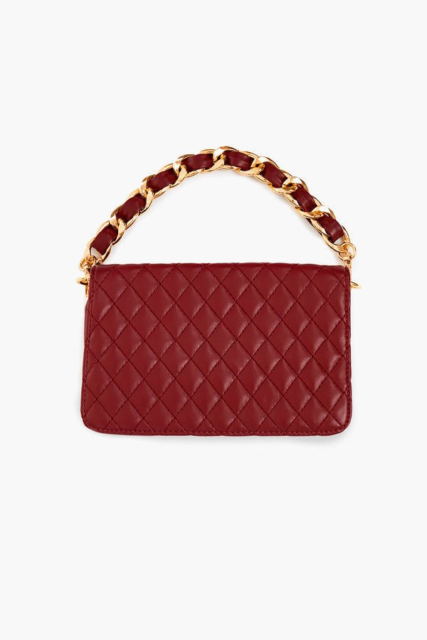 Merlot Karolina Quilted Bag | Tuckernuck (US)