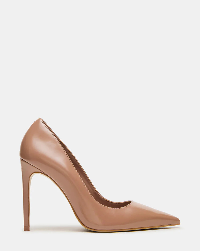 NOIR Mocha Pointed-Toe Stiletto Pump Women's Heels | Steve Madden (US)