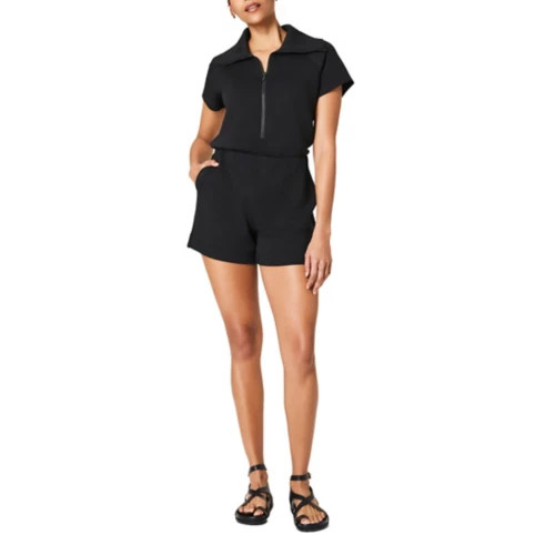 Women's Spanx AirEssentials Half-Zip Romper | Scheels