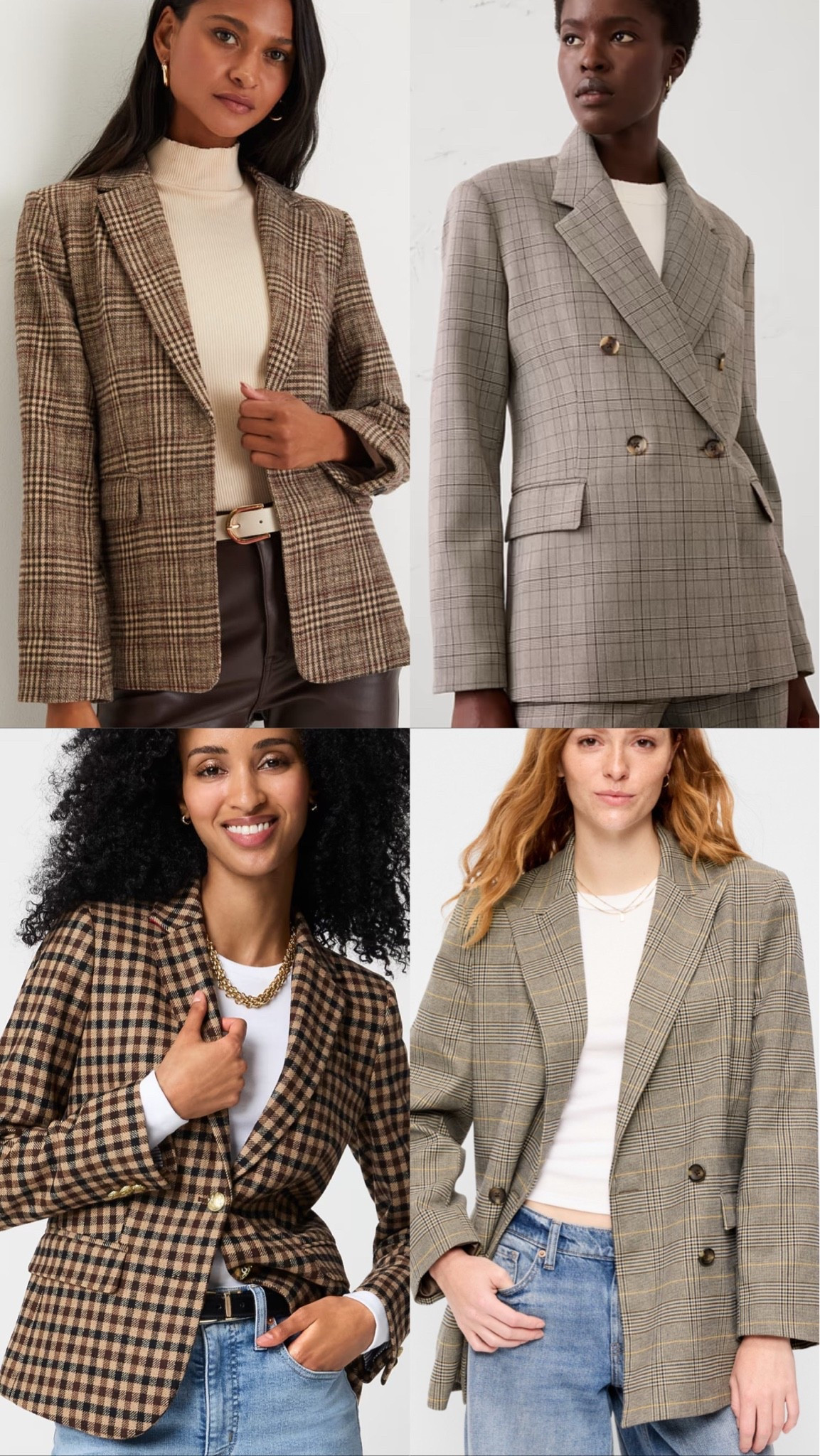 Plaid Blazers round Up!