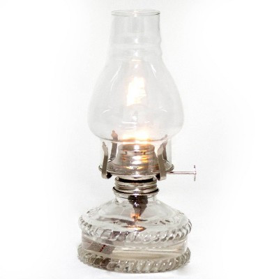 Lehman's Clear Glass Oil Lamp, with #2 Burner and 7/8 inch Wick for Accent Lighting or Centerpiece Table Decor | Target