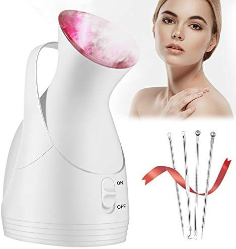 Facial Steamer, Upgraded 10X Penetration Nano Ionic Face Steamer, New Facial Warm Mist Humidifier... | Amazon (US)