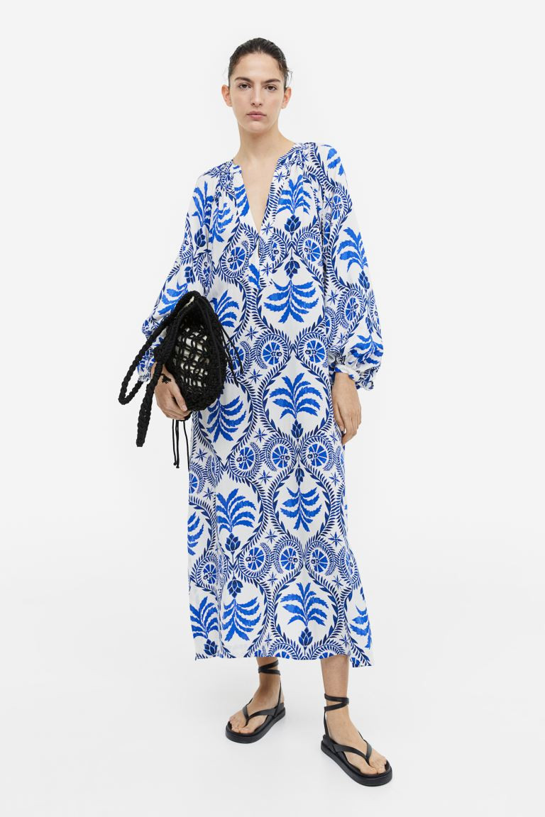 Oversized maxi-jurk | H&M (DE, AT, CH, NL, FI)