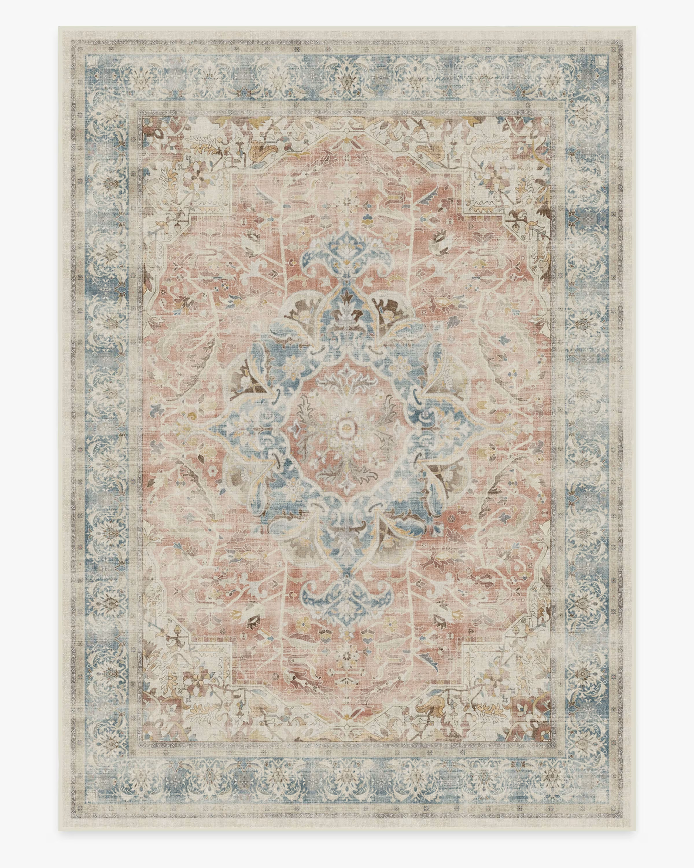 Sarrah Coral Rug | Ruggable