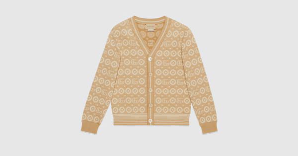 Children's Double G cotton cardigan | Gucci (US)