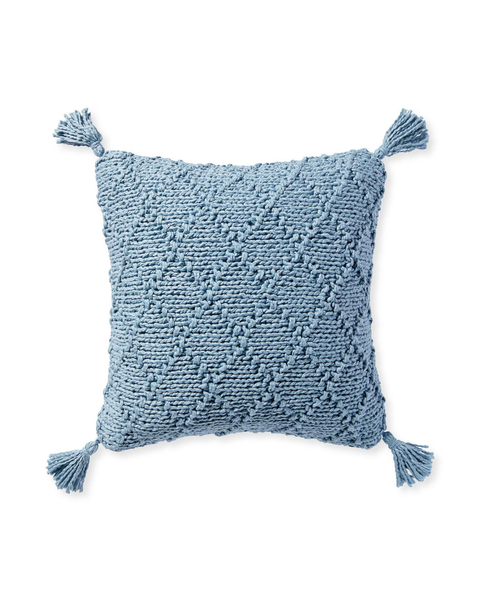 Fisherman's Knit Pillow Cover | Serena and Lily
