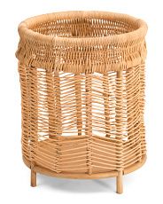 Round Decorative Basket With Feet | Home | T.J.Maxx | TJ Maxx
