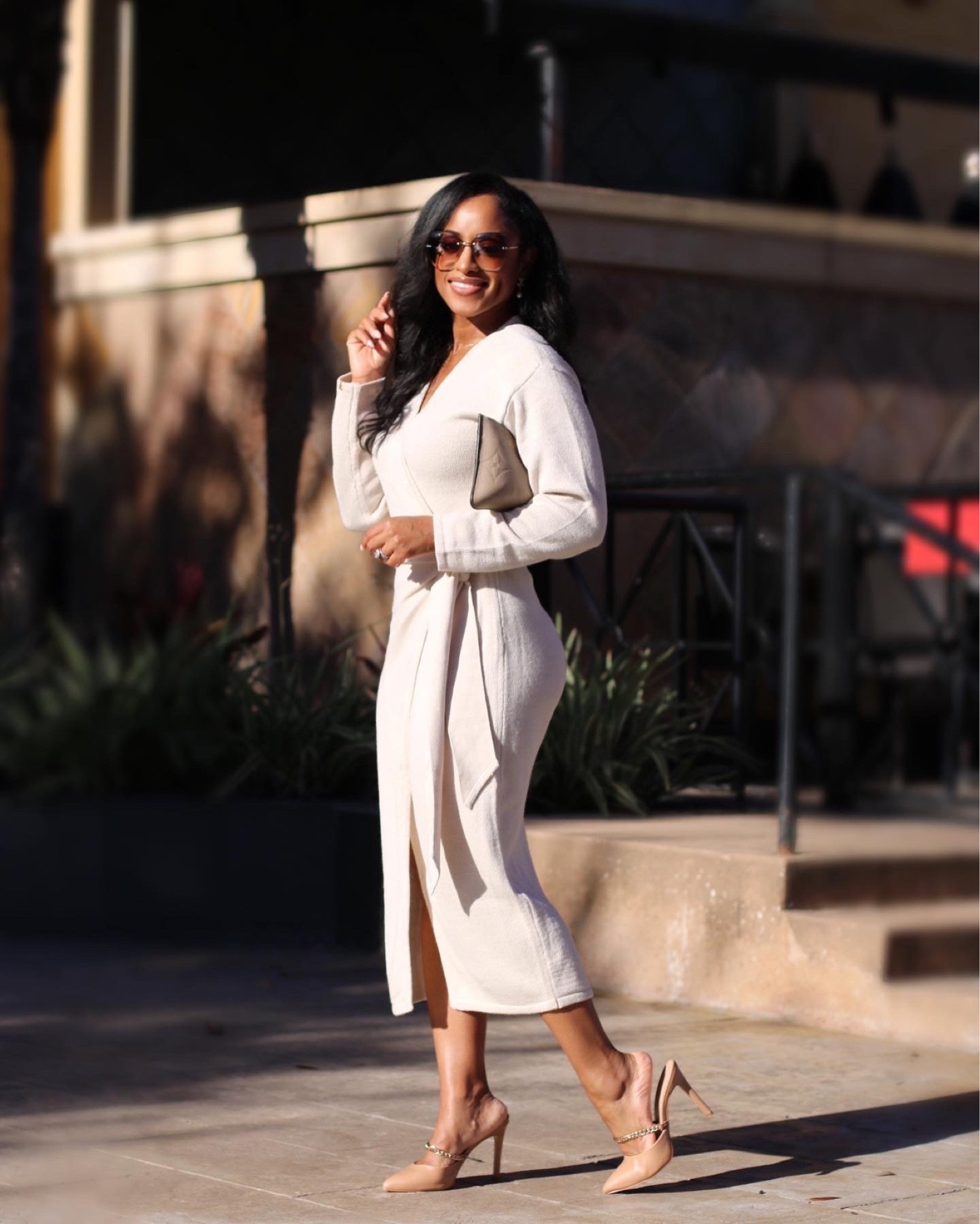 Stunning sweater dress outfit! Paired with one of the most comfortable heels! They are sold perfect for work!

Under $50✨

#LTKFind #LTKSeasonal #LTKunder50