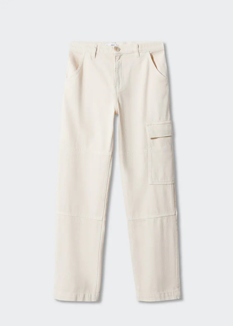 Pocket cargo jeans -  Women | Mango USA | MANGO (US)
