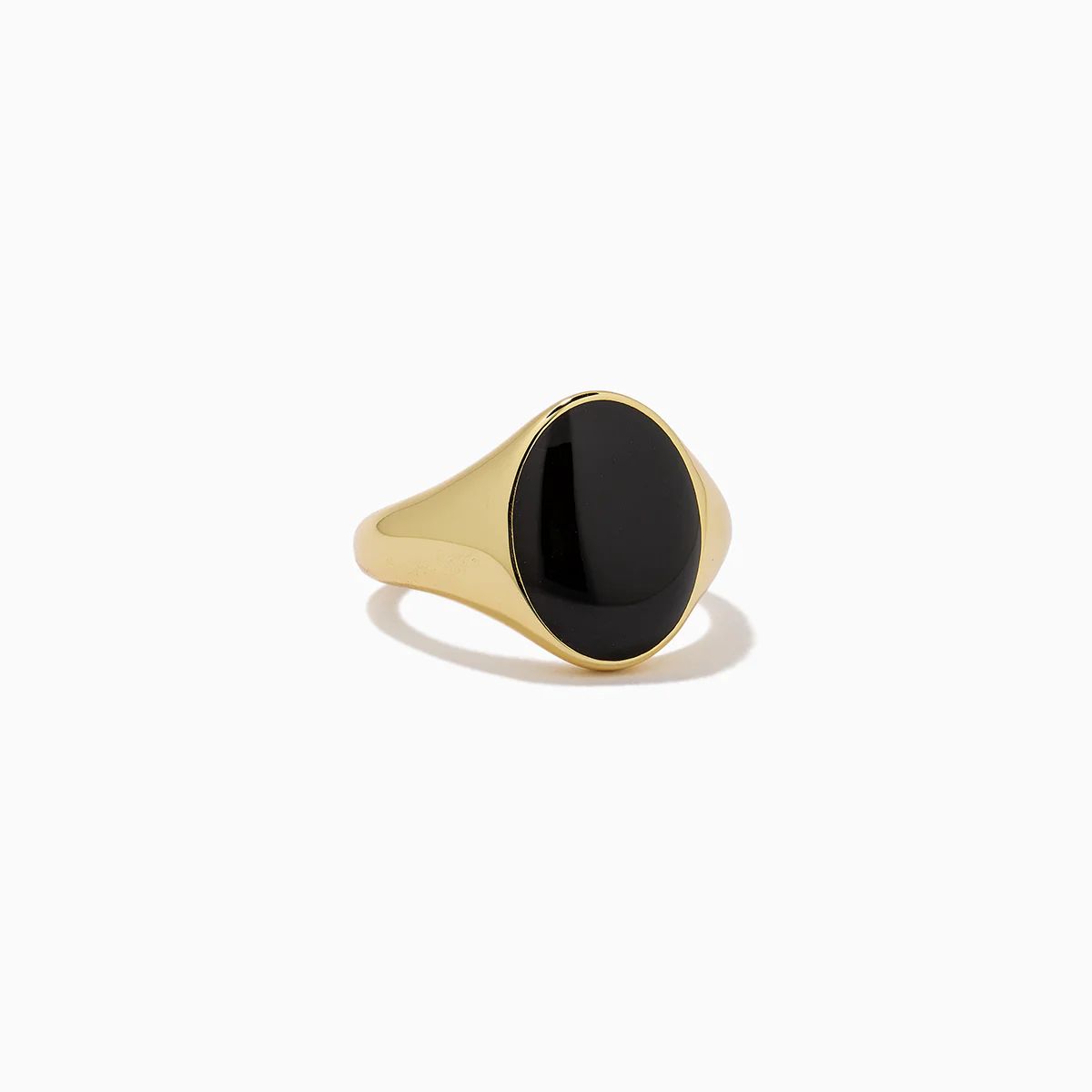 Black Onyx Oval Ring | Uncommon James