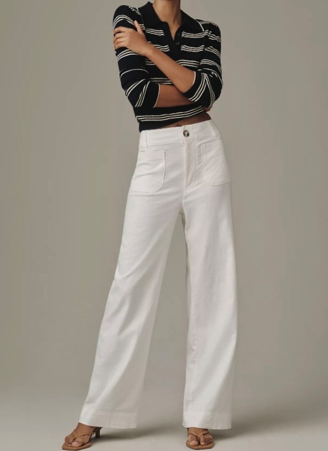 These viral pants are available in all sizes right now but they will sell out. Run TTS. Yes, you need these. They are linen. Let linen behave like linen. It is meant to be easy and lived in- don’t fret over every crease and wrinkle.

#LTKOver40 #LTKgrwm #LTKootd