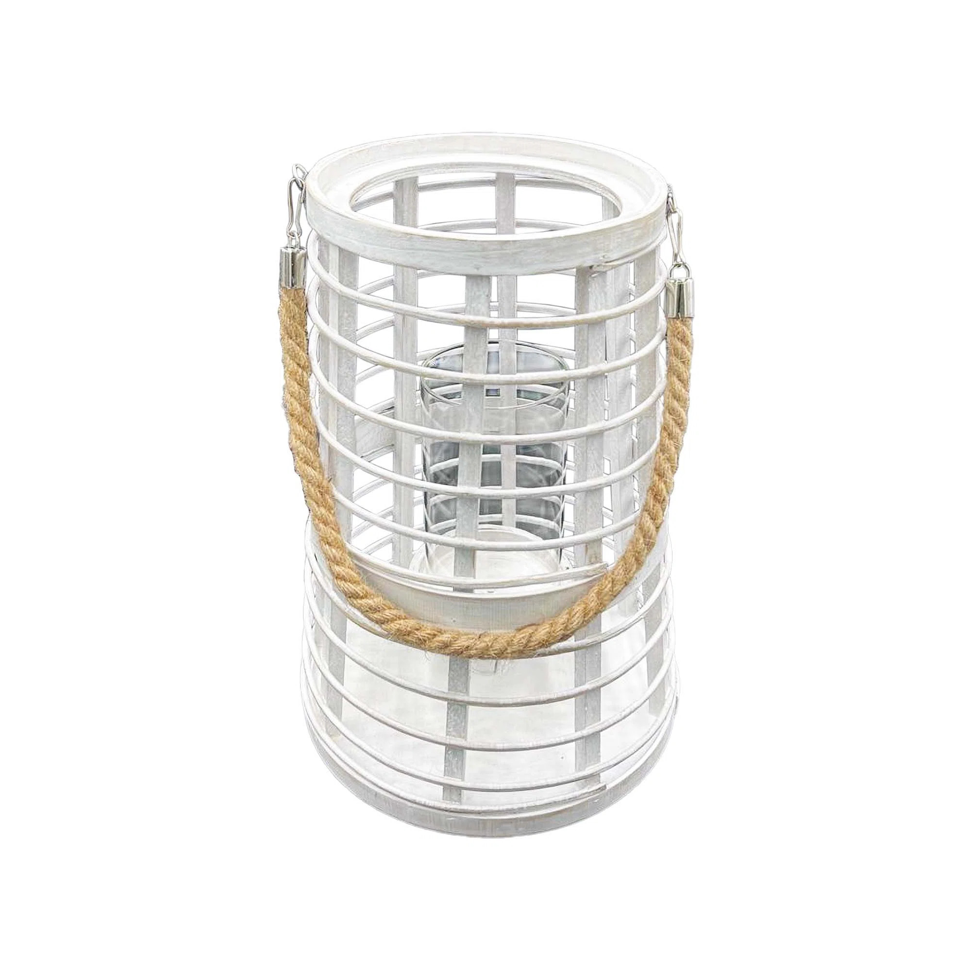 Wicker Tabletop Lantern | Wayfair North America