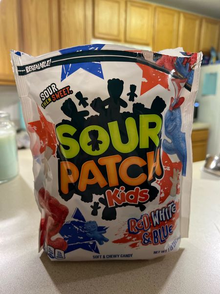 Red, white, and blue sour patch kids ❤️🤍💙

#LTKGiftGuide #LTKSeasonal