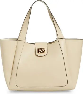 Topshop Trophy Piece Faux Leather Tote | Nordstrom | Nordstrom
